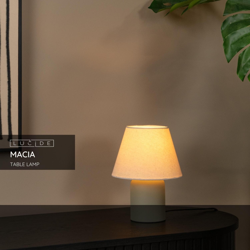 Lucide MACIA - Table lamp - 1xE14 - Green